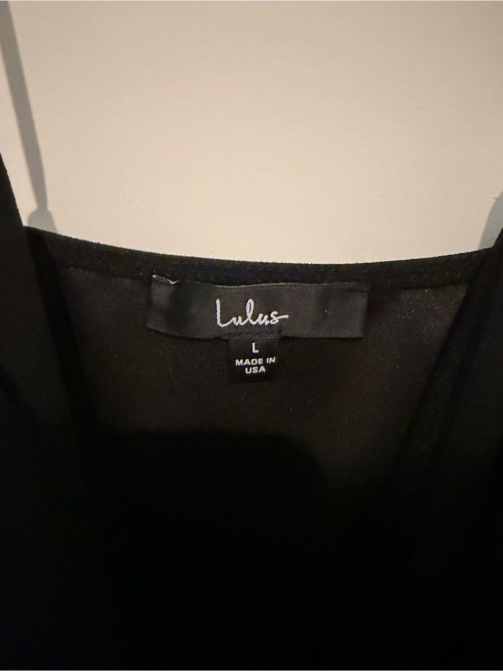 Lulus Forever Your Girl Black Bodycon Dress Women’s Large - Picture 4 of 8